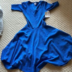 Lularoe Royal blue Nicole dress